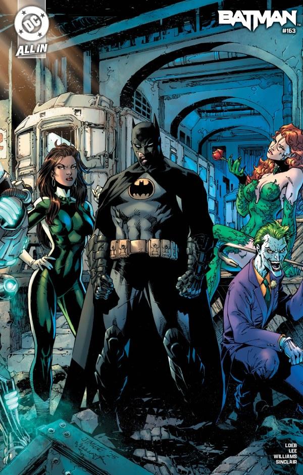 Cover E Jim Lee Batman Connecting Gatefold Variant