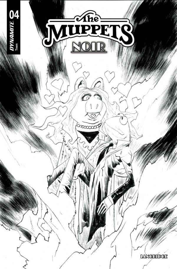 Cover D 1:10 Jae Lee Black & White Variant cover