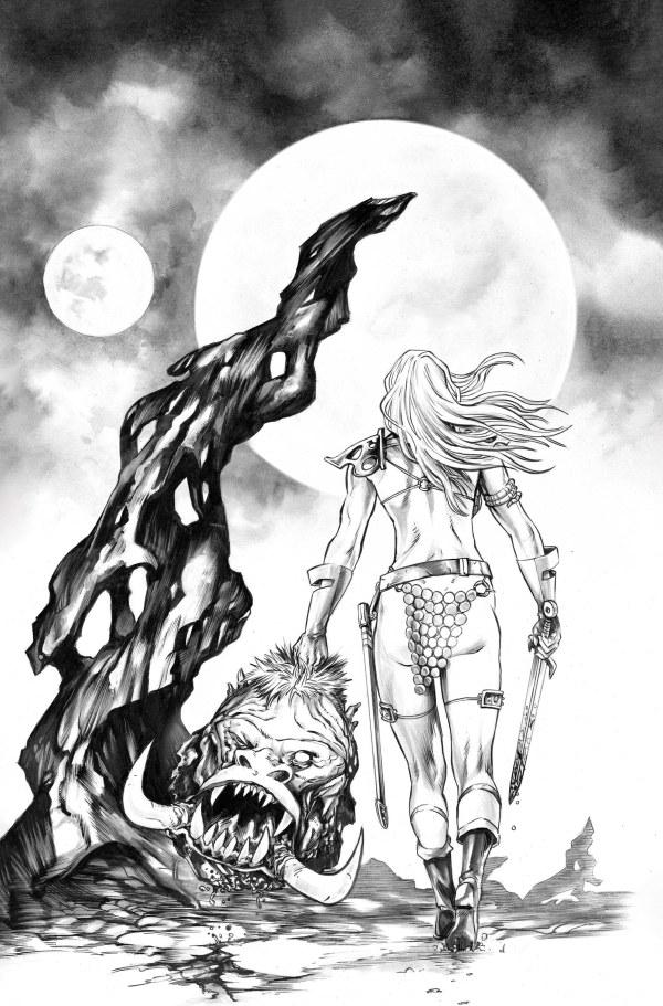 Cover L 1:15 Mike Rooth Black & White Virgin Variant