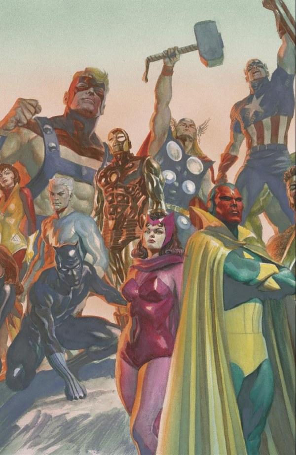 Alex Ross Marvel Dimensions Virgin Variant