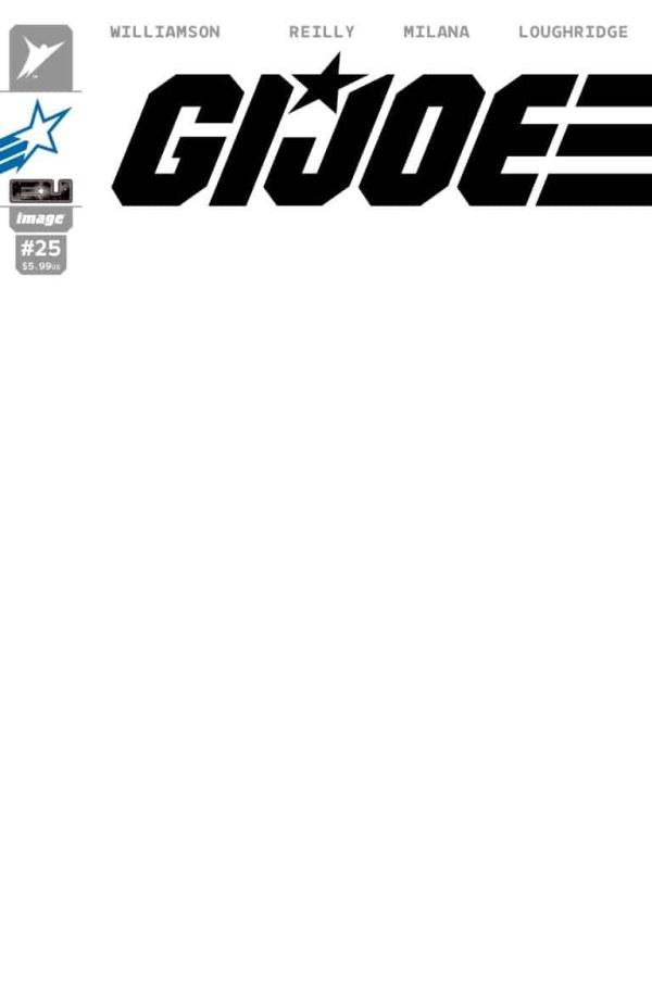 Cover G Joe Blank Variant cover