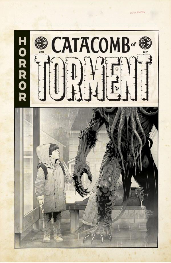 Cover D 1:20 Danny Luckert B&W Artist Variant