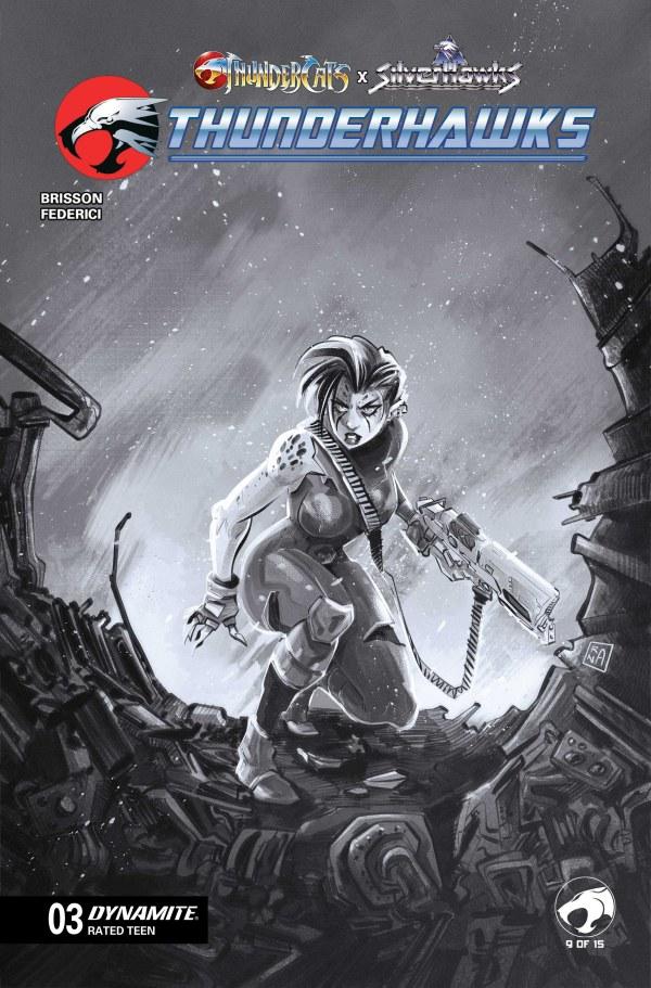 Cover G 1:10 Alessandro Ranaldi Black & White Variant cover