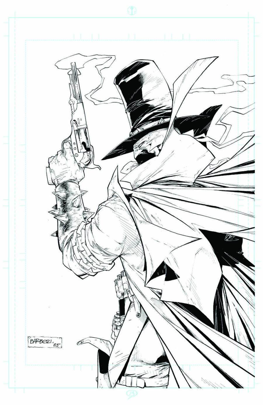 Cover B Carlo Barberi Black & White Virgin Variant cover