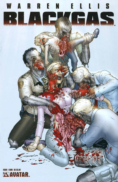 Jacen Burrows Gore Variant cover
