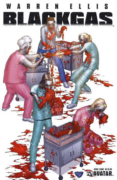 Jacen Burrows Gore Variant cover