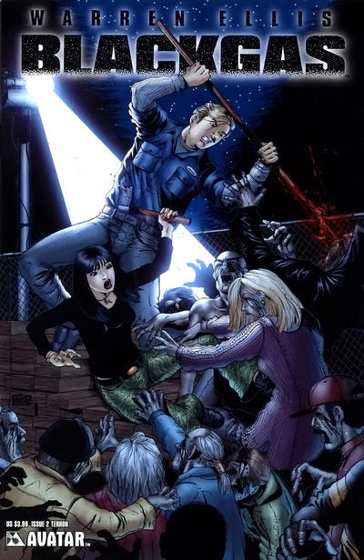 Jacen Burrows Terror Variant cover