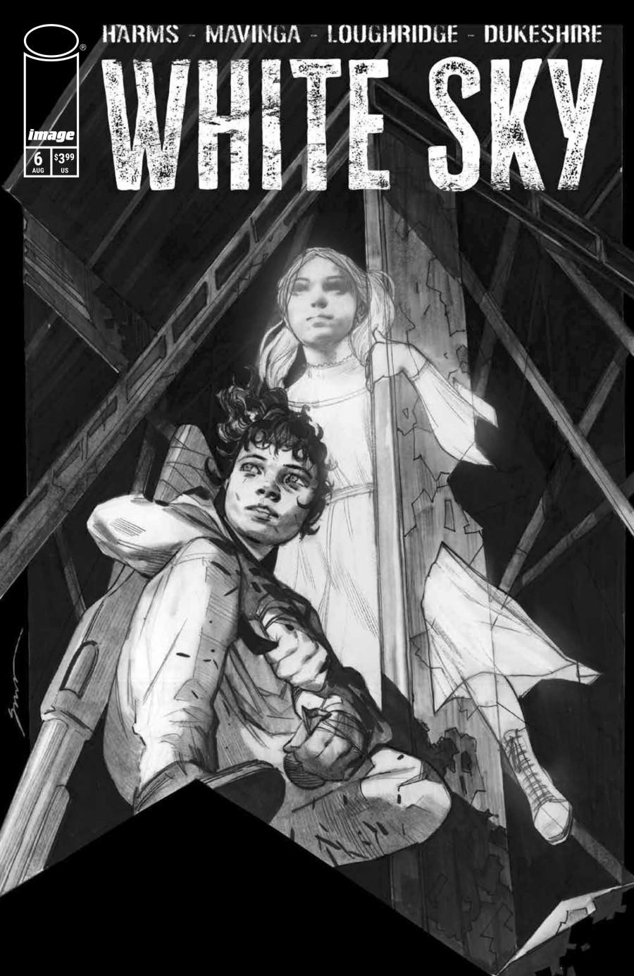 Cover D Eliza Ivanova Black & White Variant cover