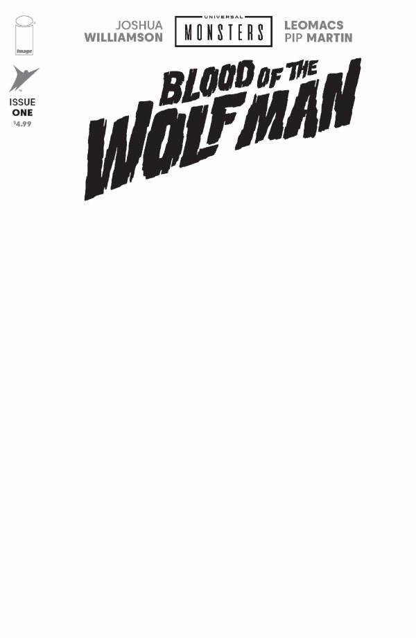 Cover H Blank Variant cover