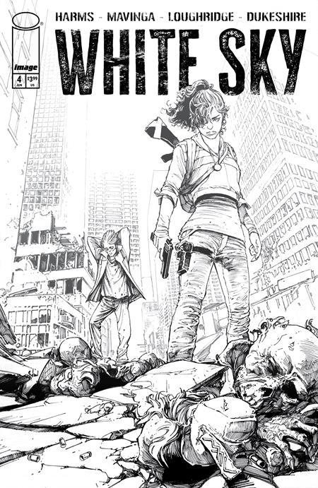 Cover C J. P. Mavinga Black & White Variant cover