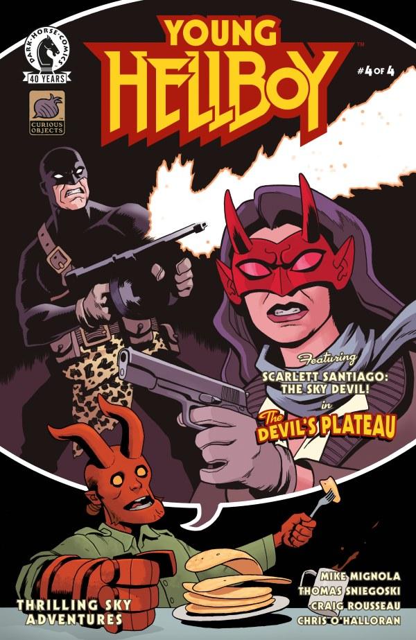 Young Hellboy: Thrilling Sky Adventures #4, Cover B Ben Stenbeck Variant