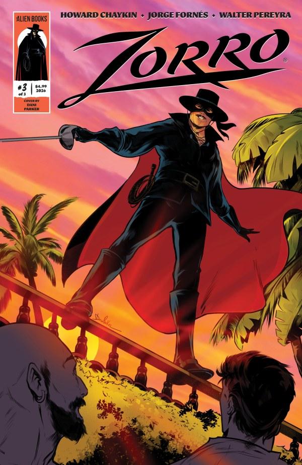 Cover B Dani Parker Variant cover