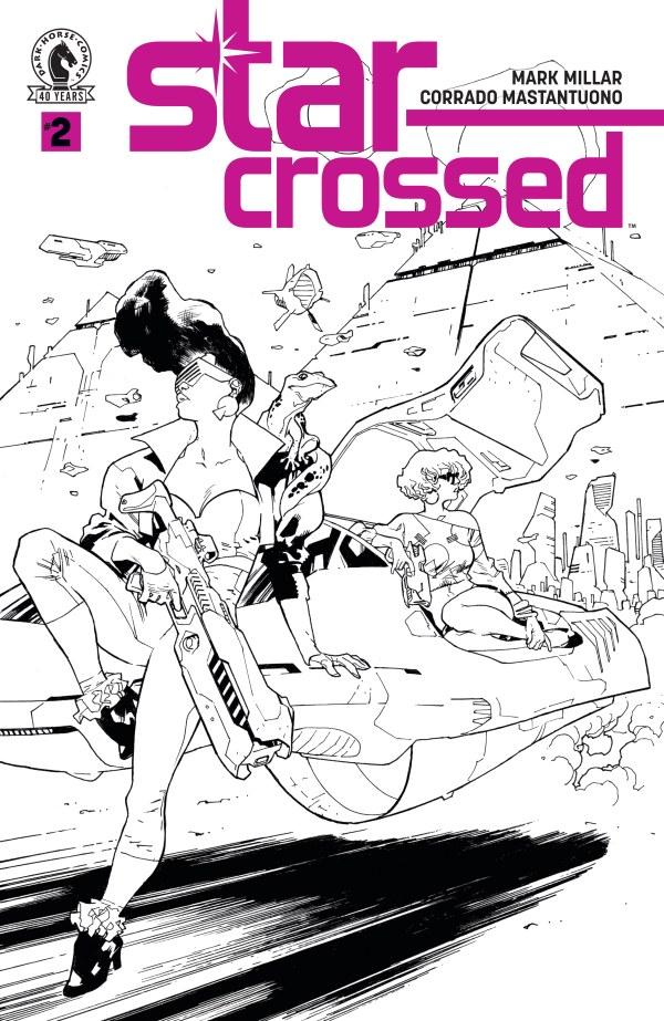 Cover B Stuart Immonen Black & White Variant cover