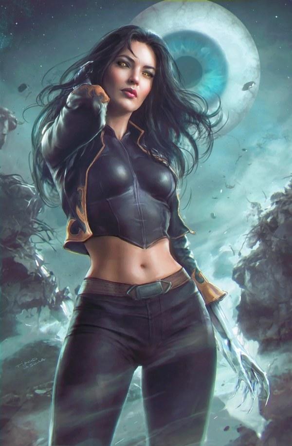 8-Zero-2 Comics/ 616 Comics / Comic Traders Tiago Da Silva Foil Virgin Variant cover