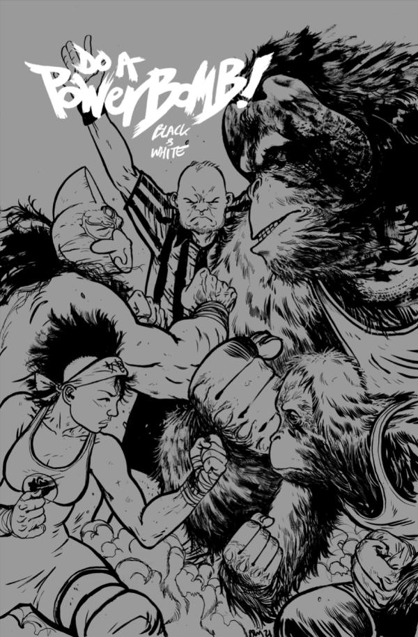 Cover B Daniel Warren Johnson Black & White Orangutan Variant cover