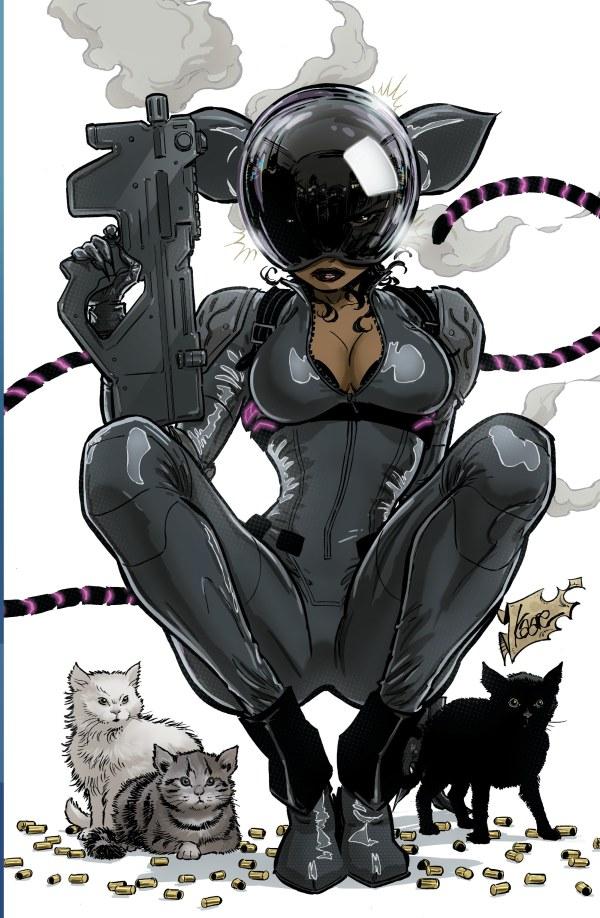 Pop Culture Comics / Hive Comics Kaare Andrews Virgin Variant cover