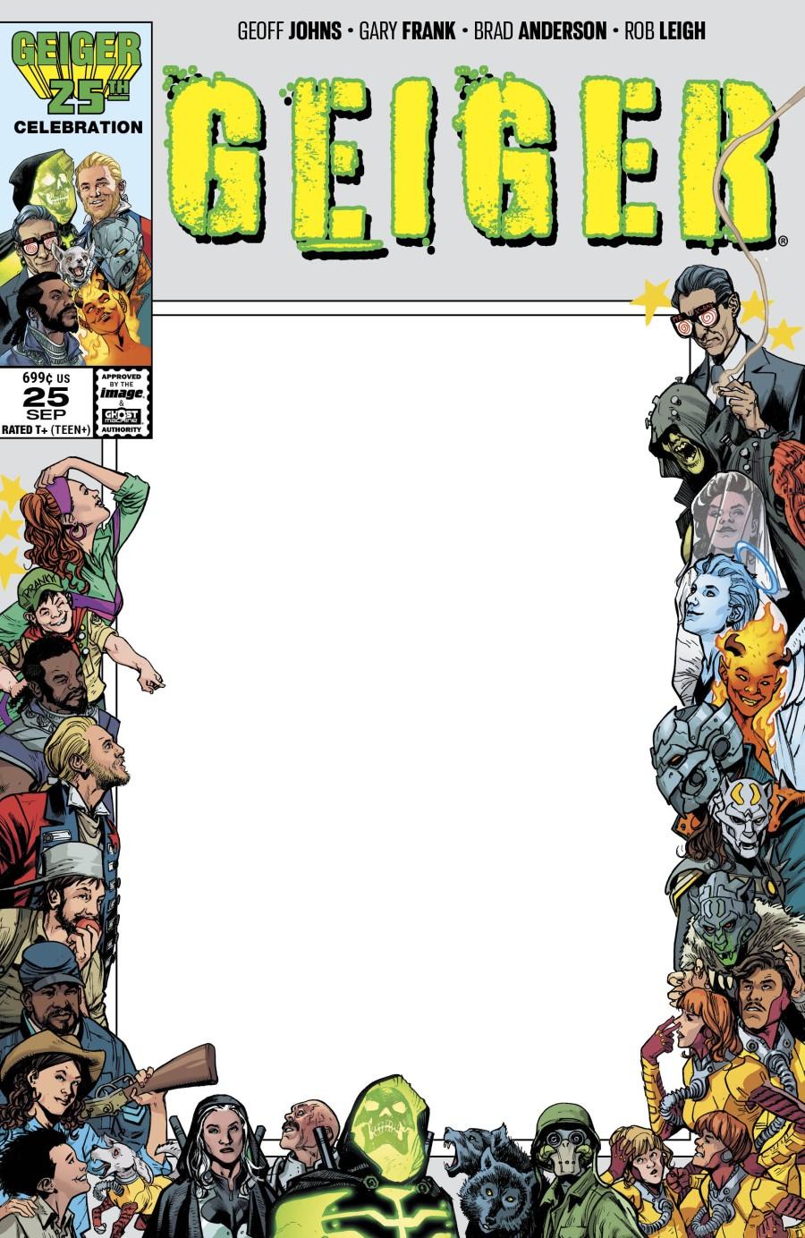 Cover E Blank Variant cover