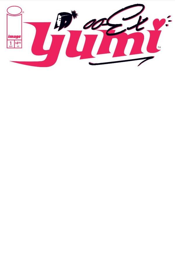 Cover D Blank Variant cover