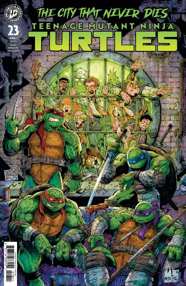 Teenage Mutant Ninja Turtles #23, Cover C Marcelo Ventura Variant