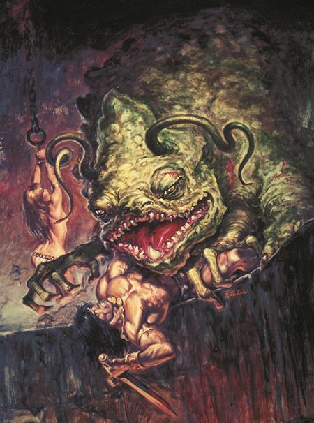 The Savage Sword of Conan: Reforged #7, Cover D Earl Norem Virgin Variant