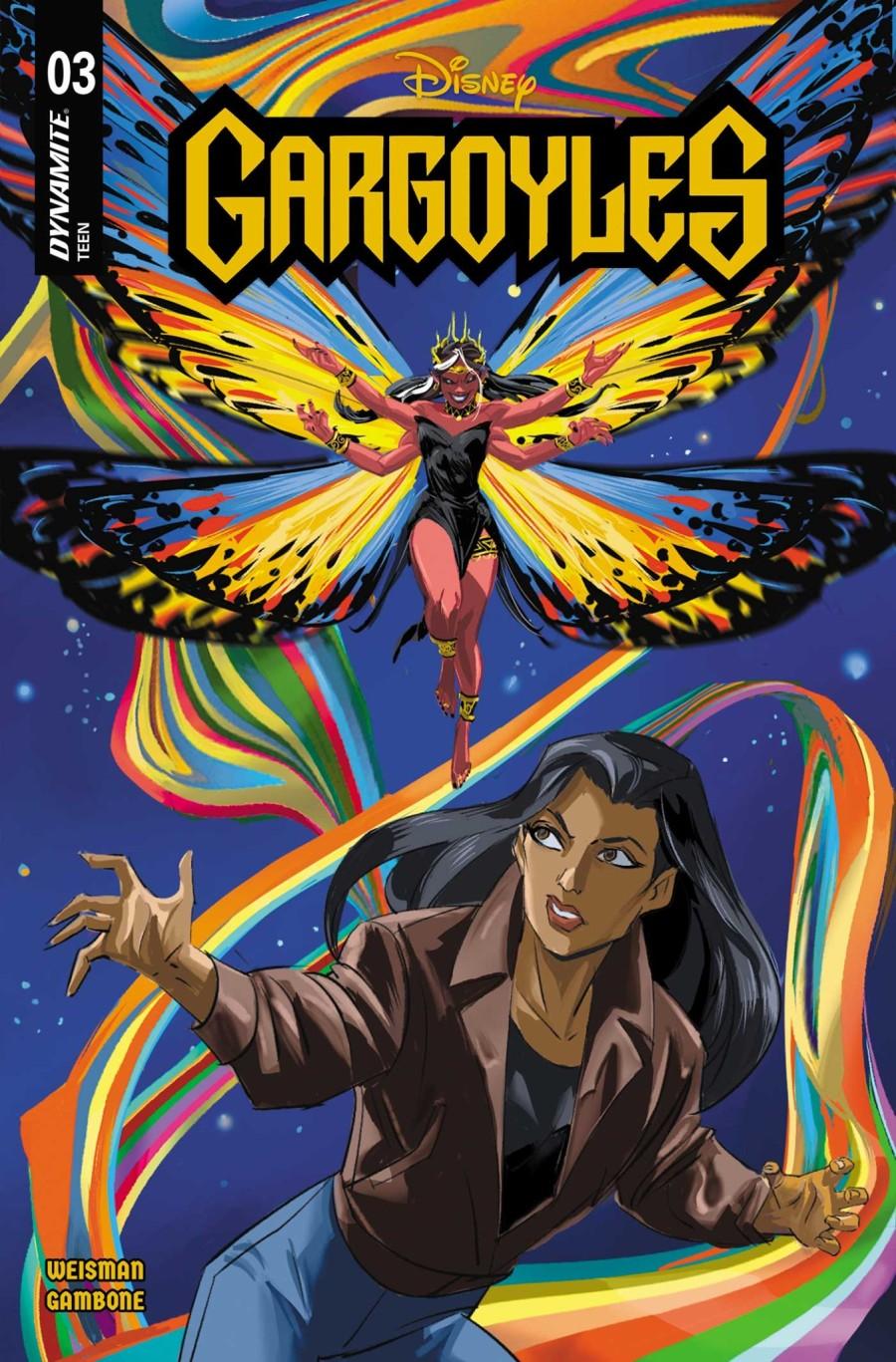 Gargoyles #3, Cover C Frank Paur Variant