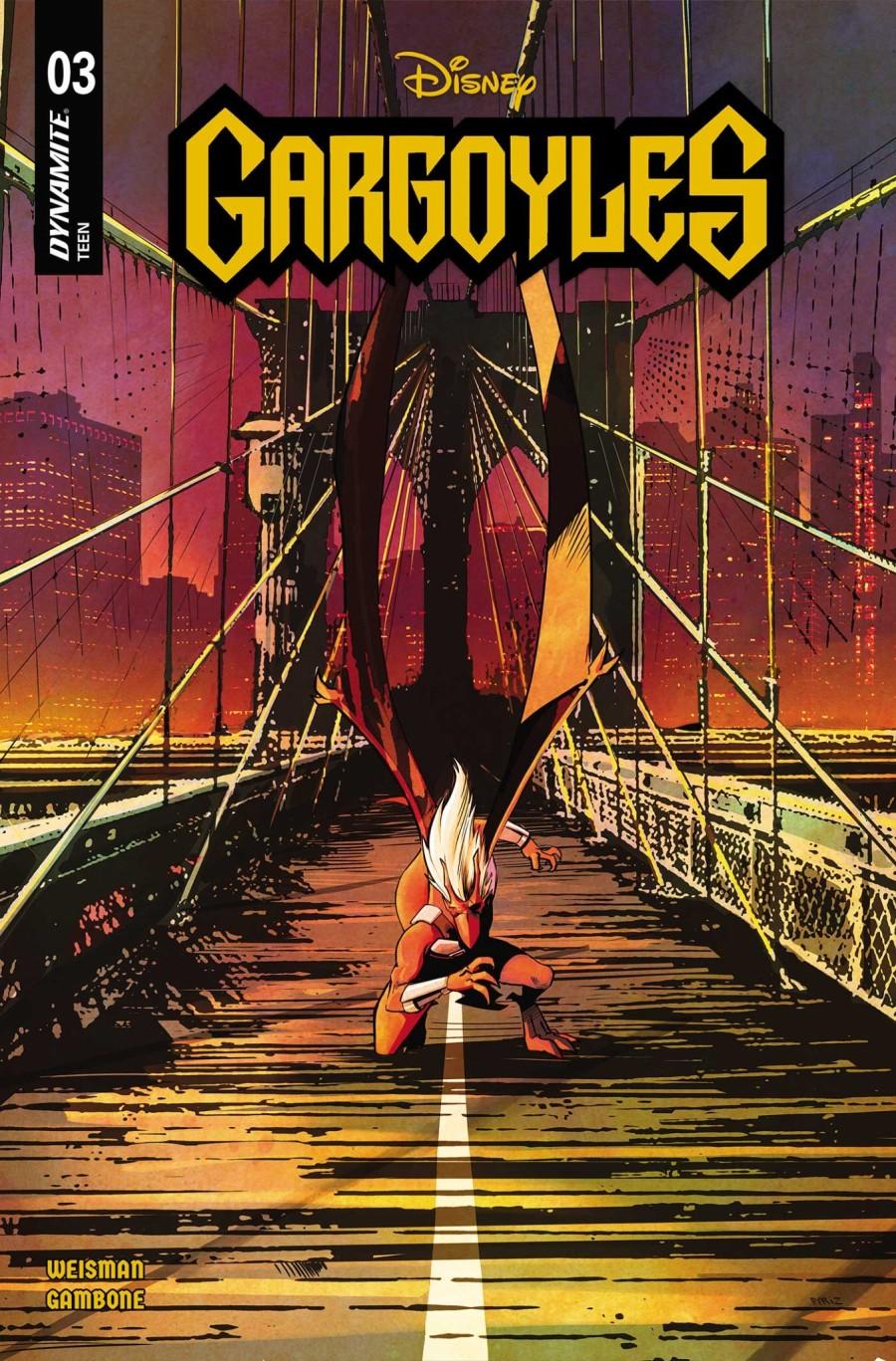 Gargoyles #3, Cover D SebastiáN PíRiz Variant