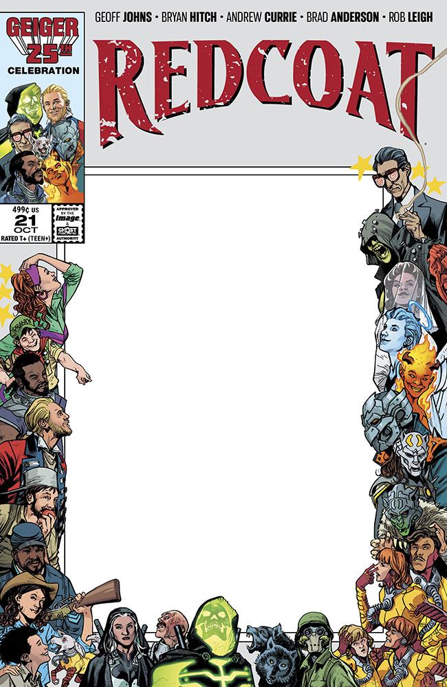 Redcoat #21, Cover C Variant