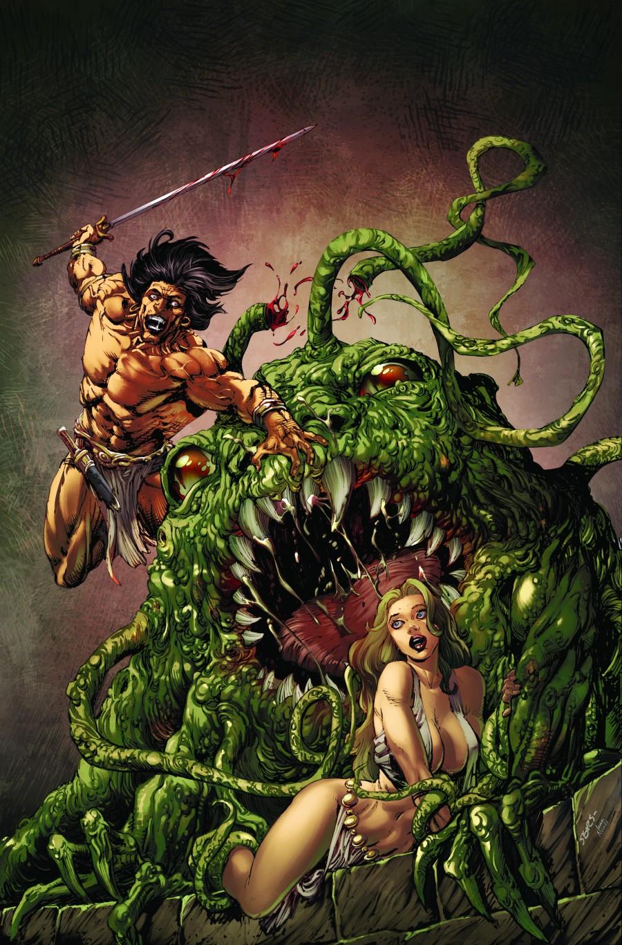 The Savage Sword of Conan: Reforged #7, Cover C Bart Sears Virgin Variant