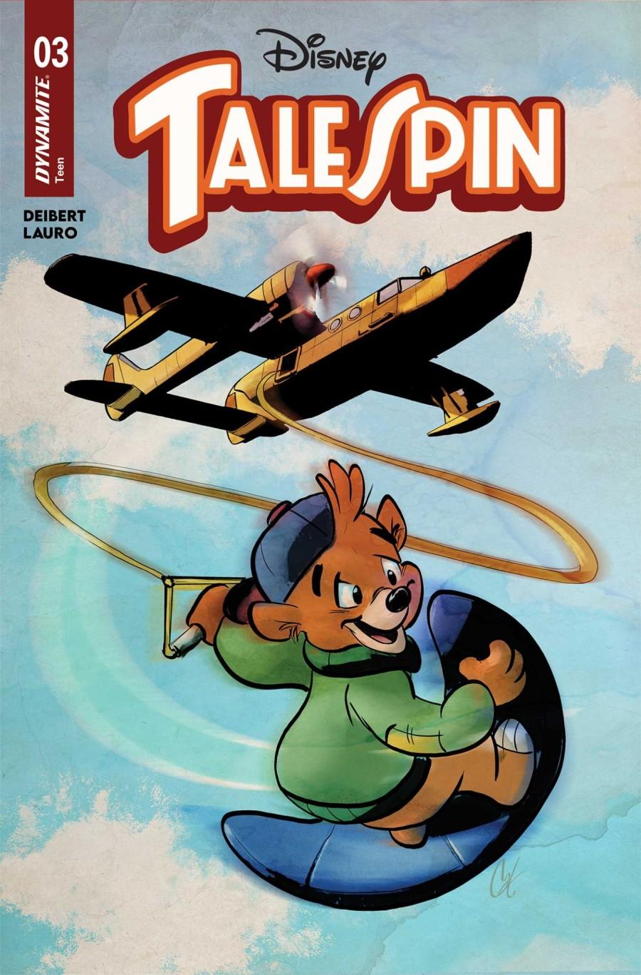 Talespin #3, Cover C Carlo Lauro Color Bleed Variant