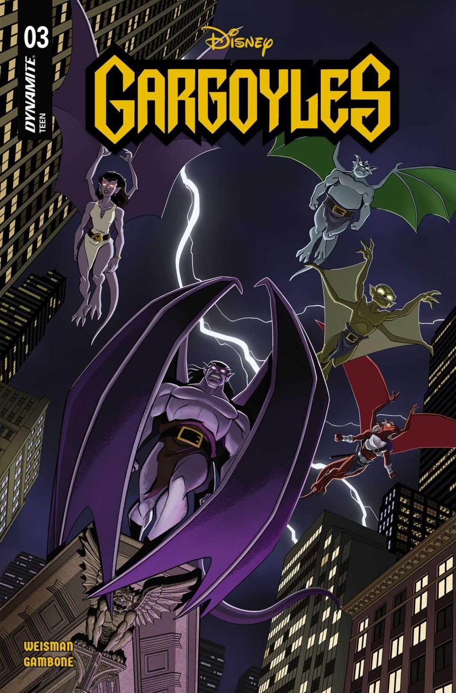 Gargoyles #3, Cover B Chris Jones Variant