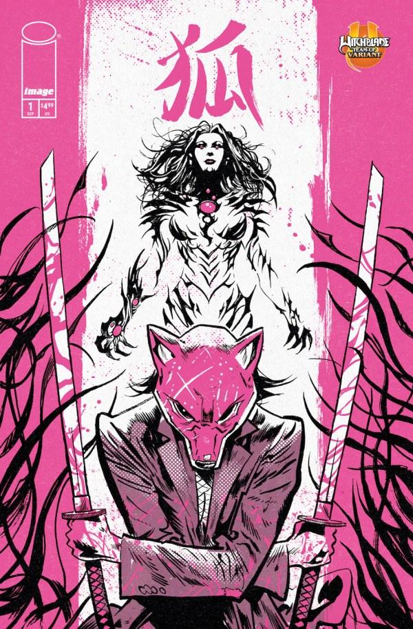 Cover I Michael Walsh Witchblade Team-Up Variant cover