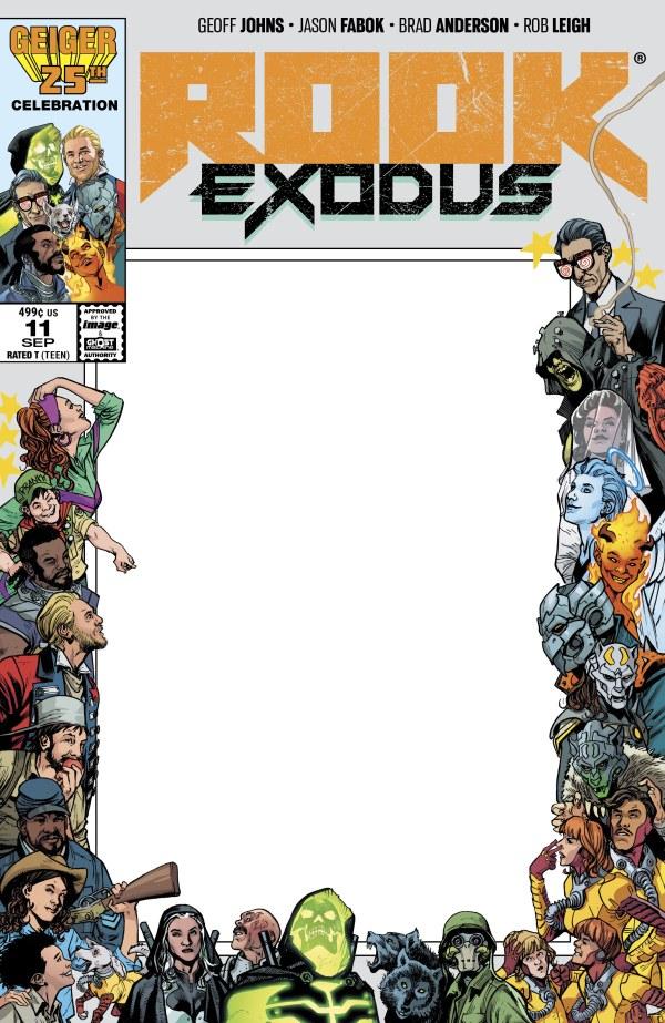 Cover E Blank Variant cover