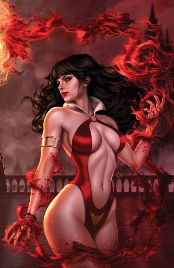 616 Comics / 8-Zero-2 Comics David Dias Vampirella Connecting Virgin Variant cover