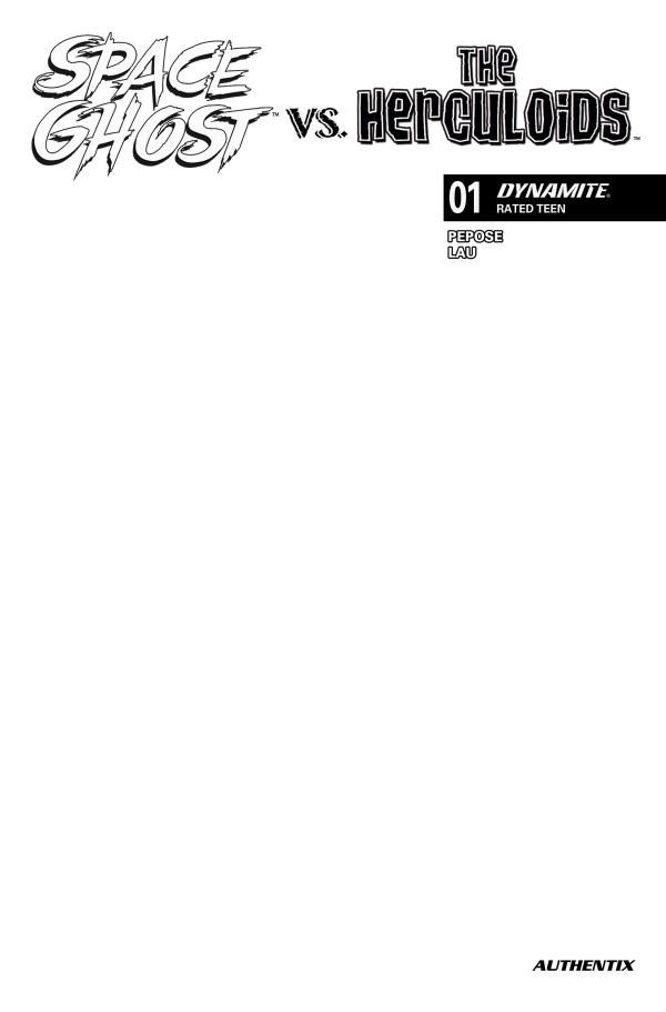 Cover F Blank Authentix Variant cover