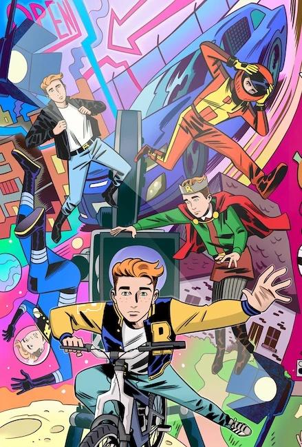 Stadium Comics Nick Cagnetti Connecting Virgin Variant cover