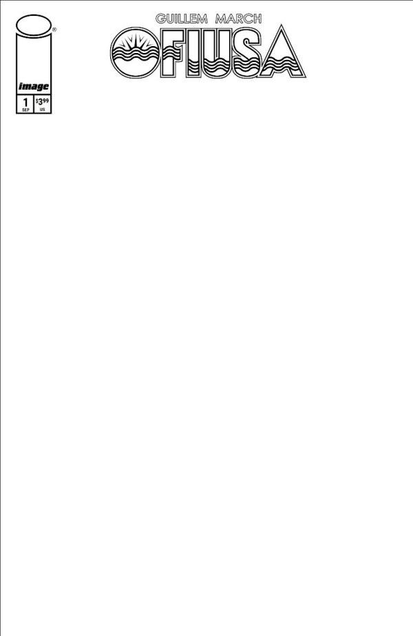 Cover E Blank Variant cover