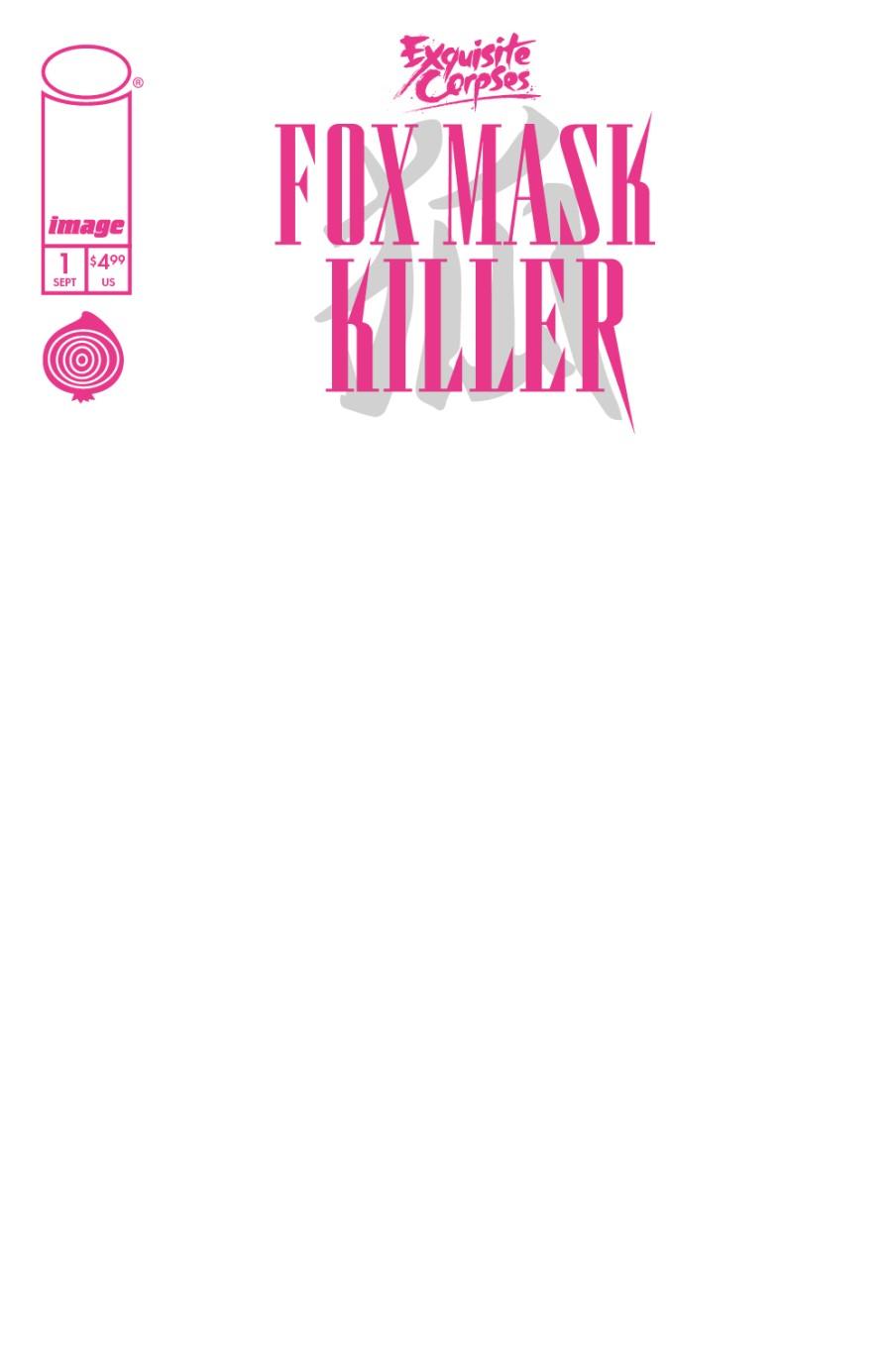 Cover D Blank Variant cover