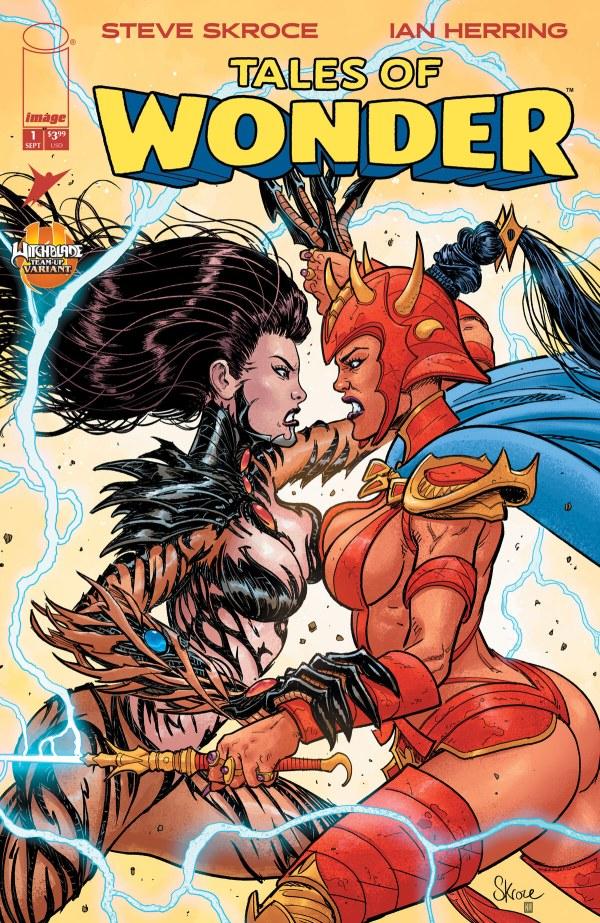 Cover H Steve Skroce Witchblade Team-Up Variant cover