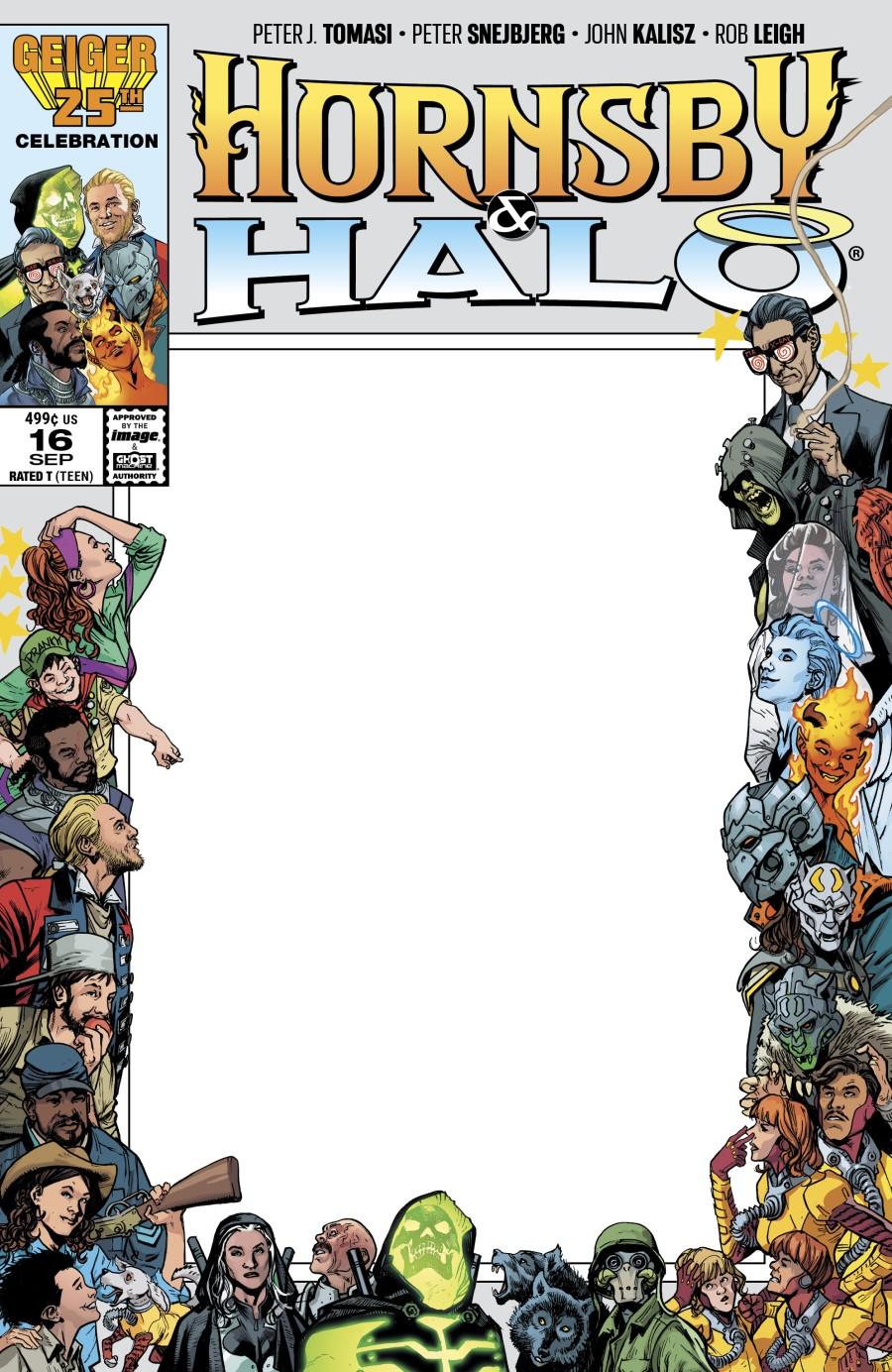 Cover C Blank Variant cover