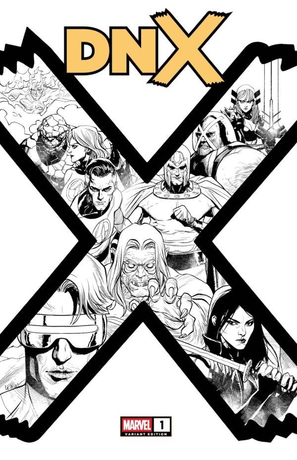 Leinil Francis Yu Black & White X Blind Bag Variant cover
