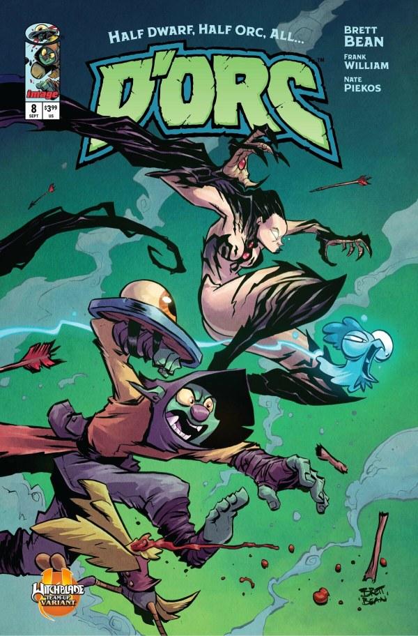 Cover C Brett Bean Witchblade Team-Up Variant cover