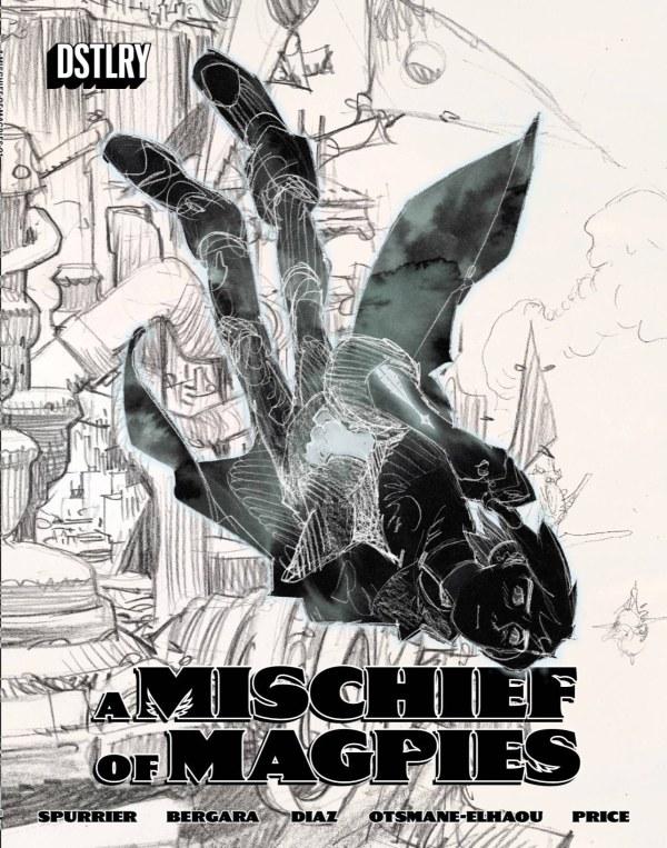 Cover C 1:10 Matías Bergara Black & White Variant cover
