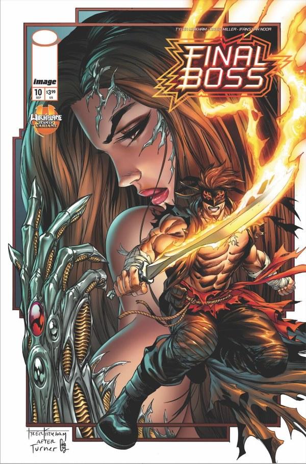 Cover D Tyler Kirkham Witchblade Team-Up Variant cover