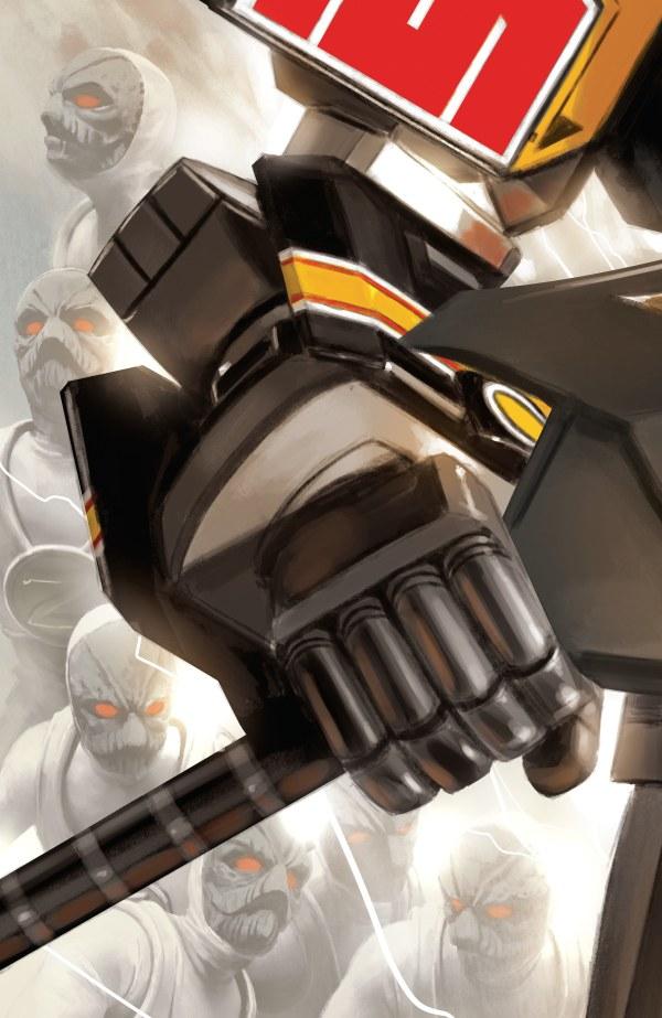 Cover C Miguel Mercado Megazord Connecting Virgin Variant cover