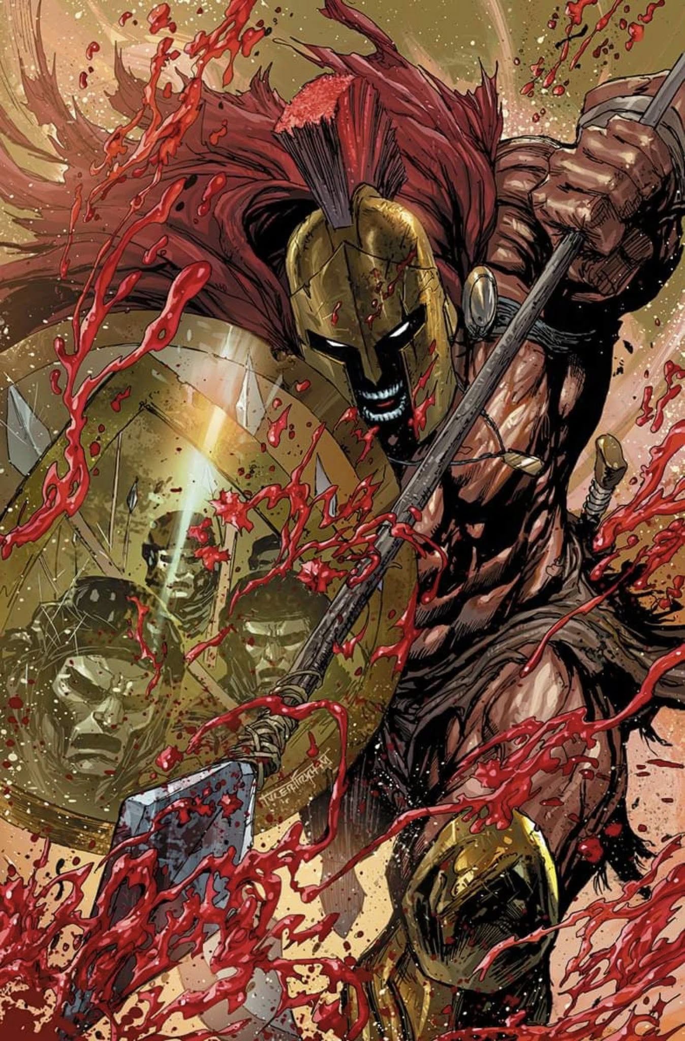 MegaCon 2023 25th Anniversary Bloody Virgin Exclusive (Tyler Kirkham) cover