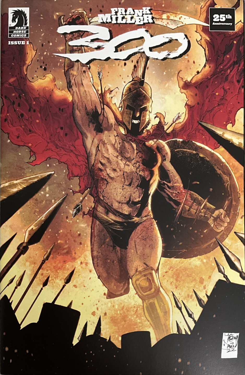 ComicSketchArt 25th Anniversary Exclusive (Tony Daniel) cover