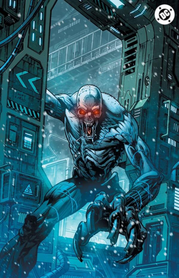 Fan Expo Dallas 2025 Danny Earls Mr. Freeze Connecting Foil Virgin Variant cover
