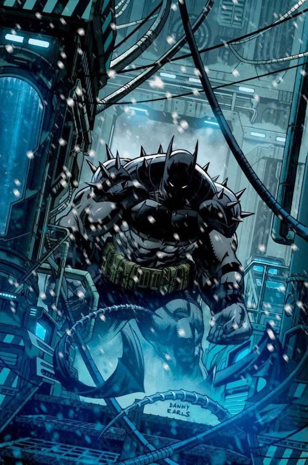Fan Expo Dallas 2025 Danny Earls Batman Connecting Foil Virgin Variant cover