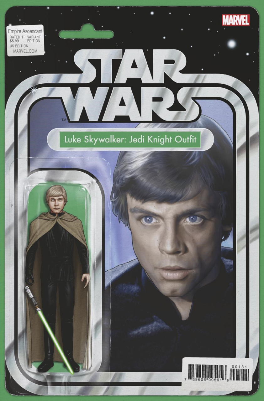 Action Figure Variant Cover (Luke Skywalker: Jedi Knight Outfit) (John Tyler Christopher) cover