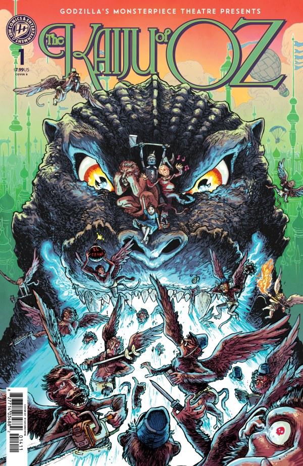 Godzilla's Monsterpiece Theatre Presents: The Kaiju of Oz #1, Cover B Ryan Browne Variant